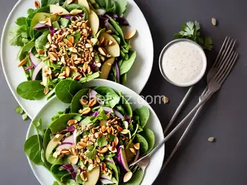 Asian Pear Salad With Peanut-Lime Dressing