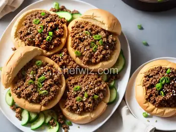 Asian Sloppy Joes
