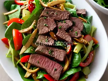 Asian Steak Stir-Fry Salad