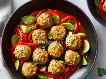 Asian Turkey Meatballs