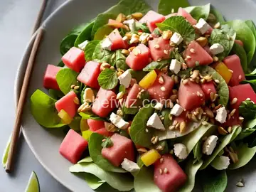 Asian Watermelon Salad
