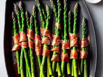 Asparagus Wrapped in Crisp Prosciutto