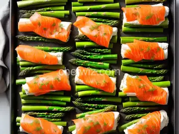 Asparagus and Smoked Salmon Bundles