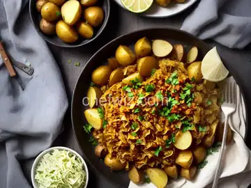 Atakilt Wat (Ethiopian Cabbage and Potatoes)