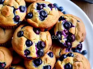Aunt Blanche's Blueberry Muffins