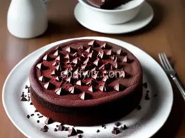 Auntie Inga’s Kladdkaka (Sticky Chocolate Cake)