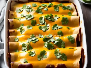 Authentic Enchiladas Verdes