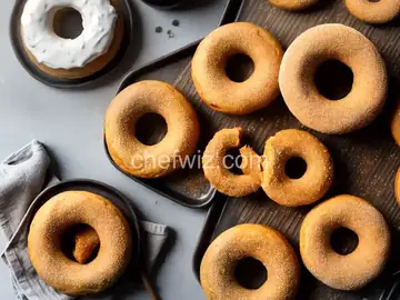 Authentic 'Mister Doughnuts' Baked Doughnuts