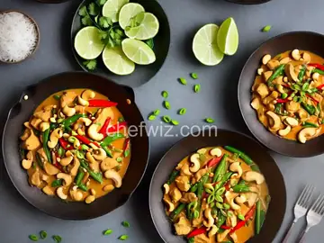 Authentic Thai Cashew Chicken