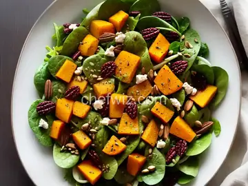 Autumn Salad with Butternut Squash