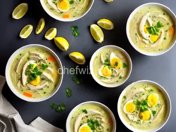 Avgolemono Soup (Greek Lemon-Egg Chicken Soup) Recipe