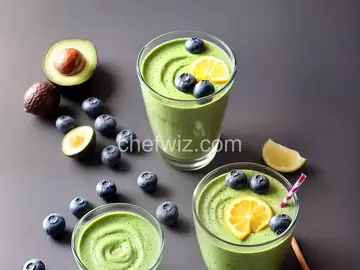 Avocado Blueberry Smoothie