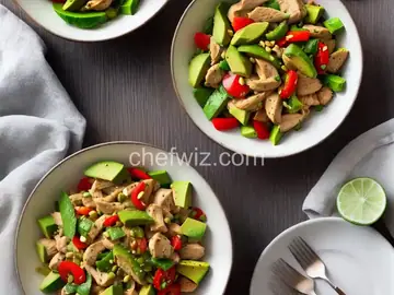 Avocado Chicken Stir-Fry