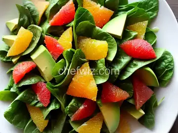 Avocado-Citrus Salad with Swiss Chard
