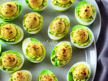Avocado Deviled Eggs