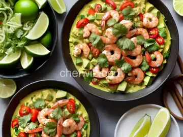 Avocado Shrimp Ceviche-Estillo Sarita