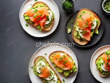 Avocado Toast with Smoked Salmon