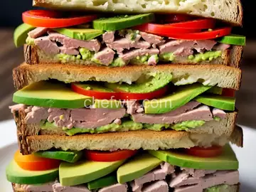 Avocado Tuna Sandwich