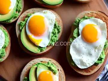 Avocado and Egg Breakfast Sandwich