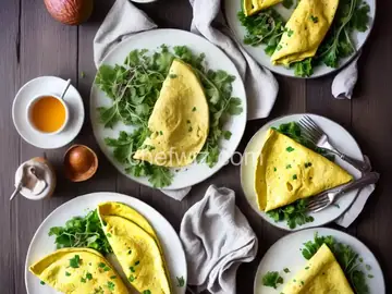 Avocado and Goat Cheese Omelet