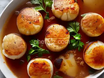 Awesome Baked Sea Scallops