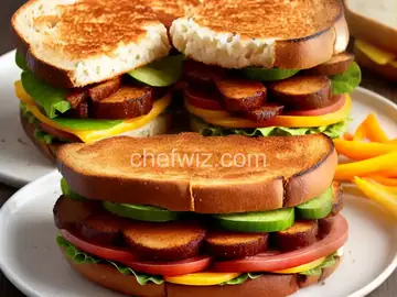 BBQ Bologna Sandwich