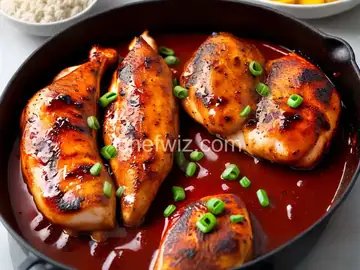 BBQ Chicken Breasts in the Oven