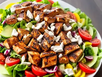 BBQ Chicken Ranch Salad