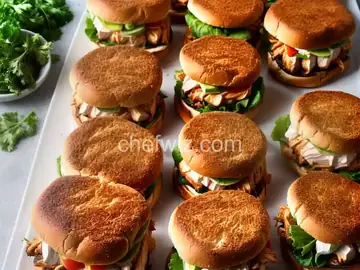 BBQ Chicken Sandwiches