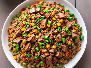 BBQ Pork Fried Rice