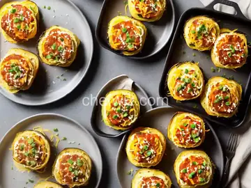 BBQ Spaghetti Squash Sliders