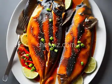 BBQ Stingray Fish (ikan Pari Bakar)
