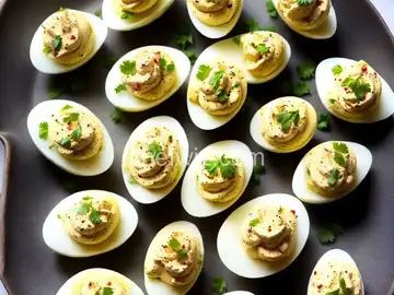 BLT Deviled Eggs