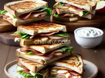 Bacon, Apple and Brie Panini