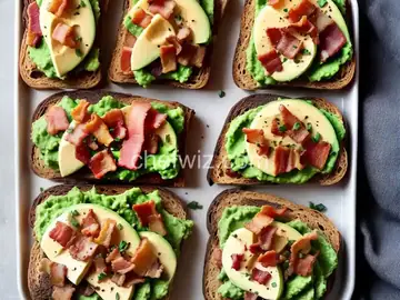 Bacon-Avocado Toast Bar