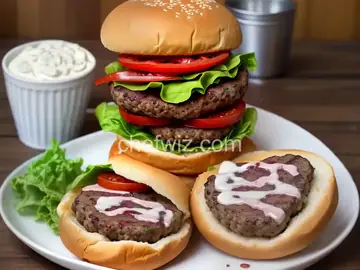 Bacon Burger Dogs