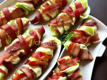 Bacon Cabbage Dippers