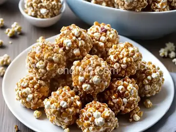 Bacon-Caramel Popcorn Balls