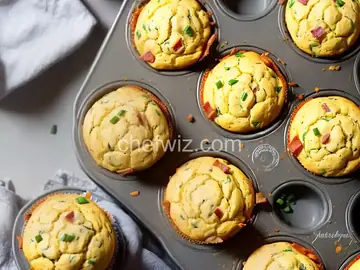 Bacon Cheddar Chive Muffins