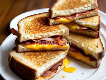 Bacon, Egg and Maple Grilled Cheese