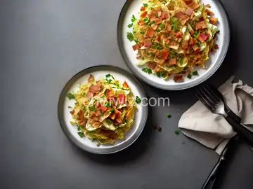 Bacon Fried Cabbage