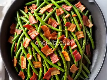 Bacon-Garlic Green Beans