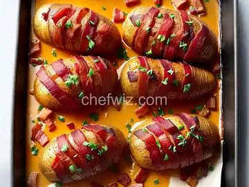 Bacon Hasselback Potatoes