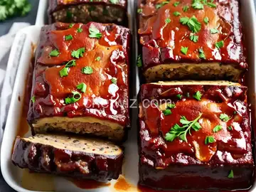 Bacon Mushroom Swiss Meatloaf