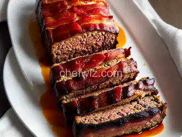 Bacon-Wrapped Buffalo Meatloaf