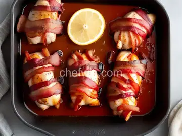Bacon-Wrapped Chicken in the Oven