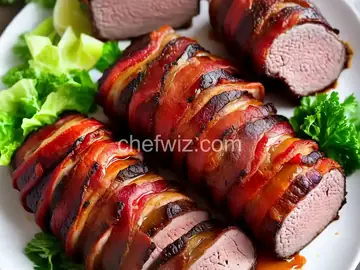 Bacon-Wrapped Double Pork Meatloaf