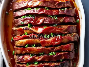 Bacon-Wrapped Meatloaf