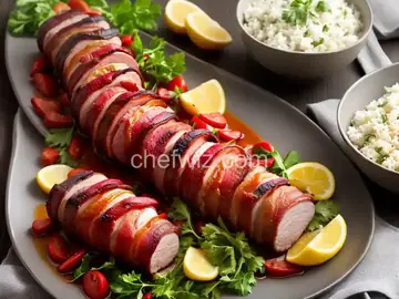 Bacon-Wrapped Pork Tenderloin