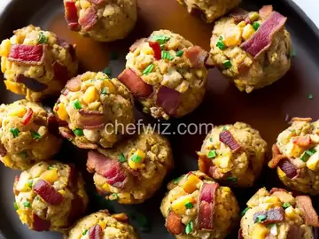 Bacon-Wrapped Stuffing Balls